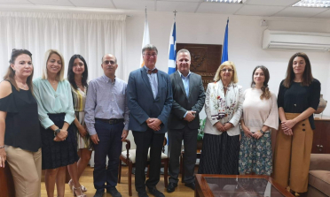 The Agency and SRSS team in the Ministry in Cyprus