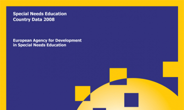 cover of the Special Needs Education Country Data 2008 document