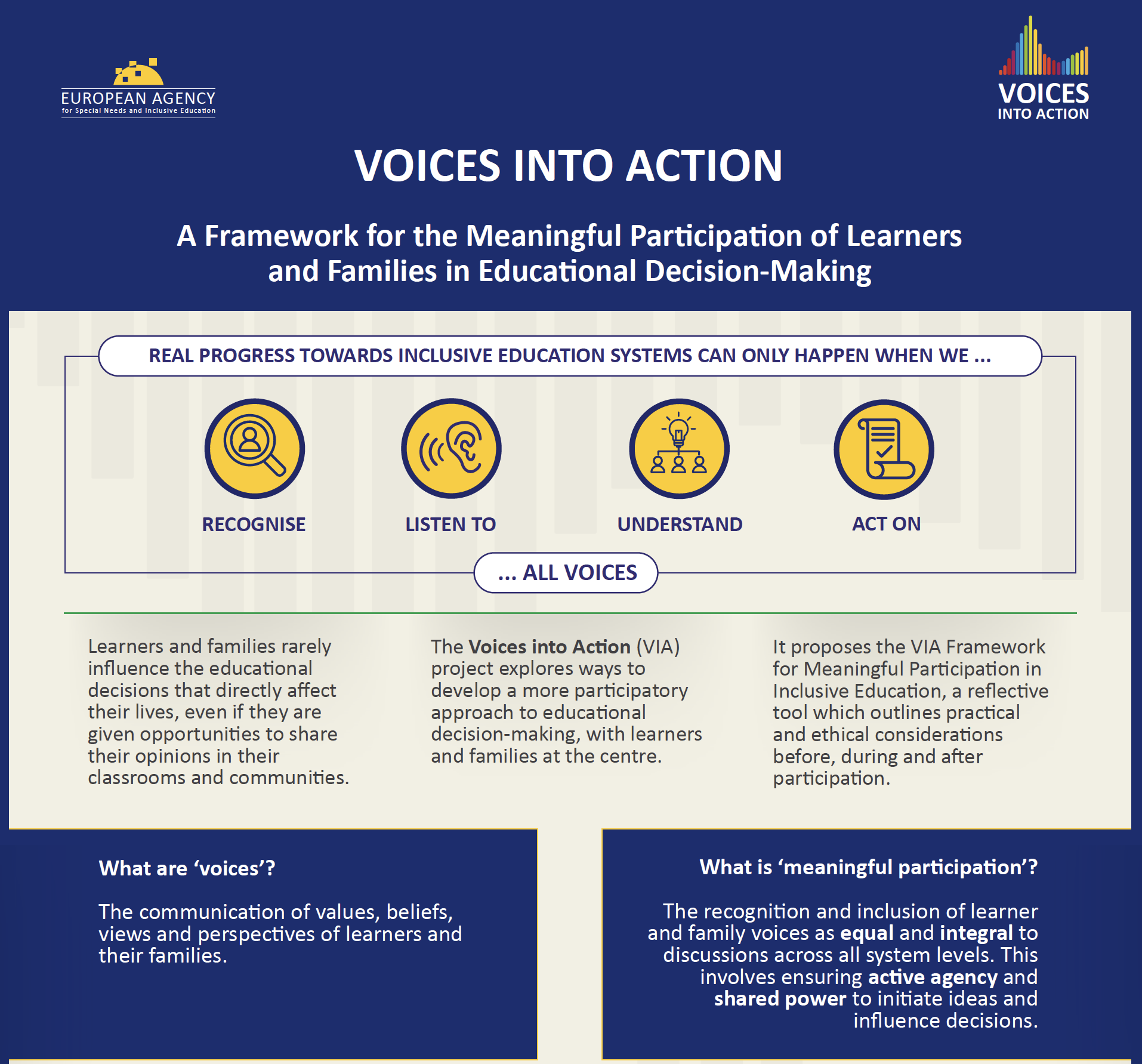 screenshot of the VIA infographic