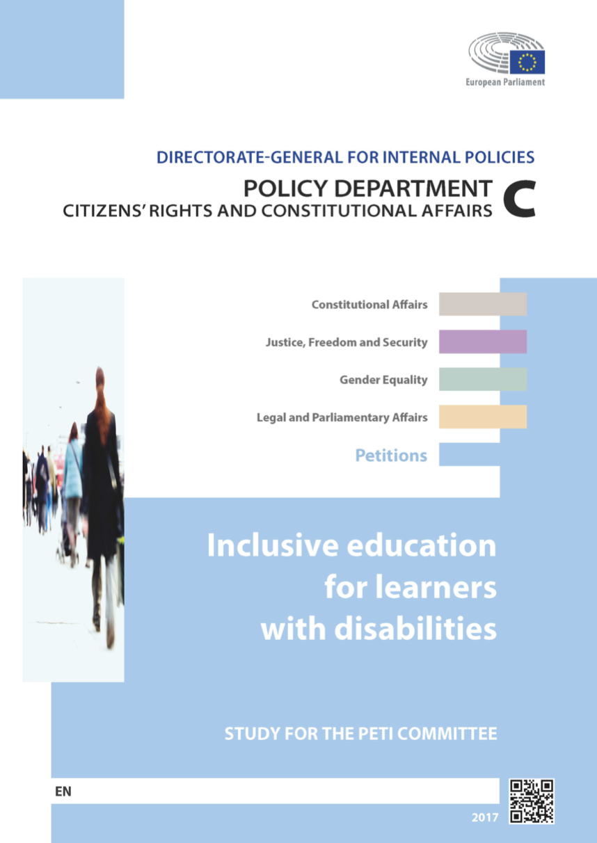 New Agency Study about Inclusive Education for Learners with Disabilities