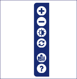image of the Agency website accessibility panel