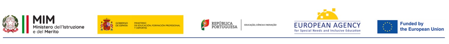 logo of participating countries' ministries, EASNIE and the Funded by the European Commission logo