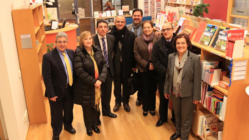 Maltese and Swedish participants of the Swedish study visit