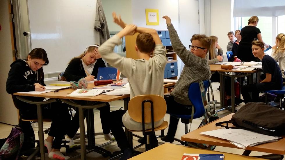 students during a study visit in Iceland students during a study visit in Iceland