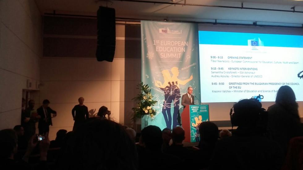 Opening statement by Tibor Navracsics, EU Commissioner for Education, Culture, Youth and Sport Mr Tibor Navracsics speaking