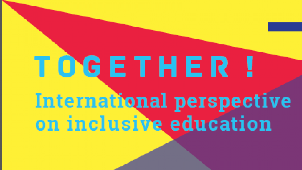 artwork for the ‘Together! International Perspectives on Inclusive Education’ conference conference artwork