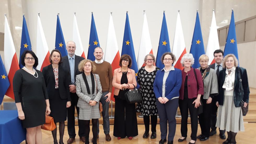 conference participants in Warsaw