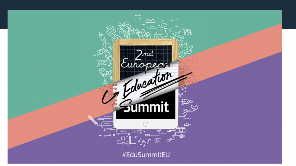 Screenshot of the European Education Summit website