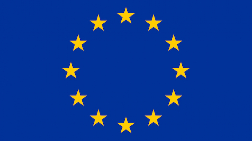 Image: The European Union flag