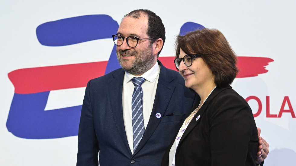 Agency Director João Costa with Elżbieta Neroj, Agency Representative Board member for Poland (© The Chancellery of the Prime Minister / PAP S.A) João Costa and Elżbieta Neroj standing side-by-side, smiling to the side of the camera