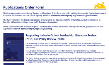 Agency order form page