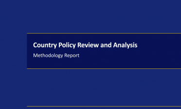 cover of the Country Policy Review and Analysis Methodology Report