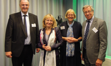 Mr Cor J.W. Meijer, Agency Director; Ms Jet Bussemaker, Minister for Education, Culture and Science, the Netherlands; Ms Marjan Zandbergen, Ministry of Education, Culture and Science, the Netherlands; and Mr Per Gunnvall, Agency Chair