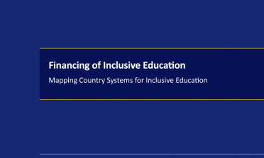 cover of Financing of Inclusive Education: Mapping Country Systems 