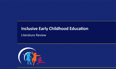 cover of the Inclusive Early Childhood Education – Literature Review