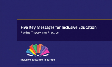 cover of the Five Key Messages for Inclusive Education report