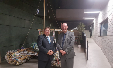 Mr Mart Laidmets, Deputy Secretary General for General and Vocational Education from the Estonian Ministry of Education and Research, and Mr Cor Meijer, Agency Director in Tallinn.
