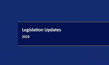 Legislation Updates 2019 cover