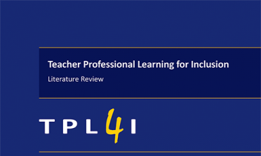 cover of the TPL4I literature review report