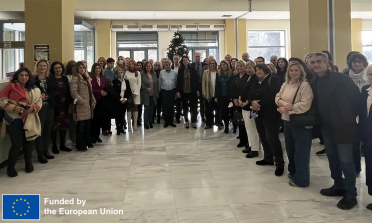 Participants of the kick-off meeting for stakeholders of the Implementation of the European Child Guarantee – Promoting Inclusive Education in Greece, Phase 2