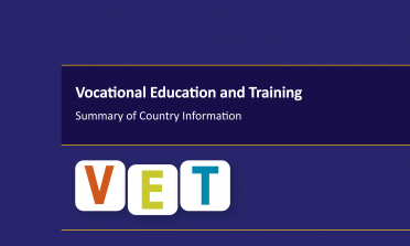 cover of the Vocational Education and Training – Summary of Country Information report