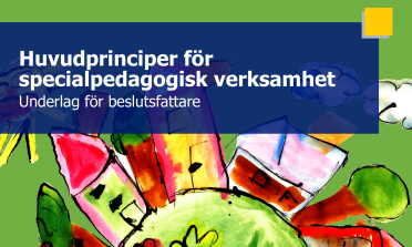 cover of the Key Principles in Special Needs Education – Recommendations for Policy-Makers report