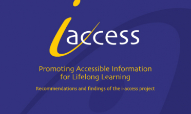 cover for the Promoting Accessible Information for Lifelong Learning report