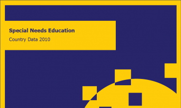 cover of the Special Needs Education Country Data 2010 document