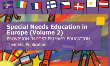 cover of the Special Needs Education in Europe (Volume 2) – Provision in Post-Primary Education report