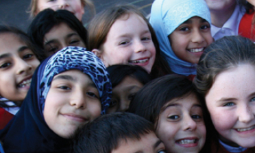 image of childen to represent the Multicultural Diversity and Special Needs Education Key policy messages report
