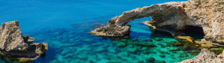 coastal scenery in Cyprus