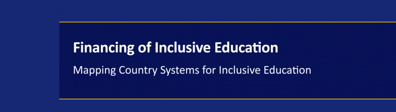 cover of Financing of Inclusive Education: Mapping Country Systems 
