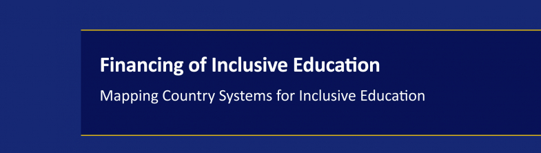 cover of Financing of Inclusive Education: Mapping Country Systems