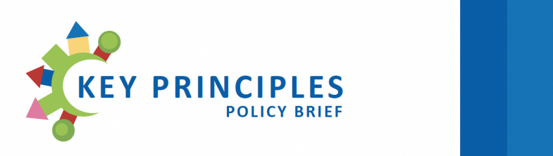 Front page of the Key Principles Policy Brief