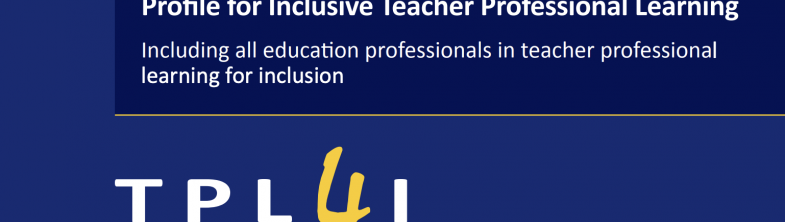Cover of the Profile for Inclusive Teacher Professional Learning