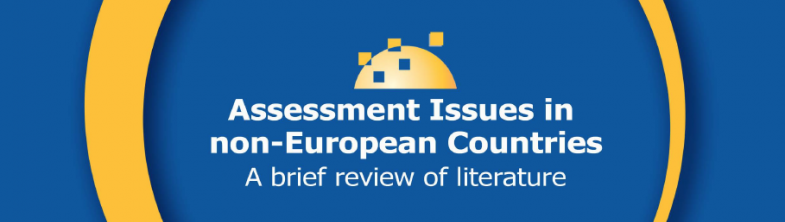 Front cover of the publication 'Assessment Issues in Non-European Countries: A Brief Review of Literature'