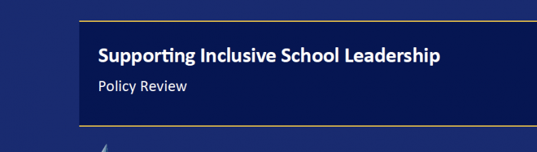 SISL policy review publication cover