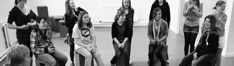 young people in a classroom environment