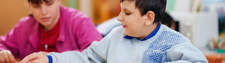 young students in classroom environment