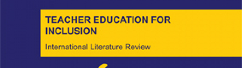 cover of the Teacher Education for Inclusion International Literature Review