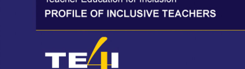 cover for the Teacher Education for Inclusion – Profile of Inclusive Teachers report