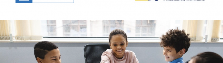 Cover of the webinar report showing five children joining hands in the middle of a table