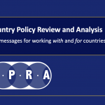 Cover of the CPRA key messages report