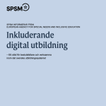Cover of the SPSM report on Inclusive Digital Education