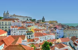 image of Portuguese coastal town