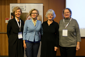 Agency representatives with Ms Marzena Machałek, Secretary of State of the Polish Ministry of National Education