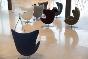 chairs in a conference hall