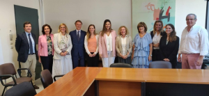 Representatives from the Agency and the SRSS meet Ms Sofia Zacharaki, Vice Minister of MERA