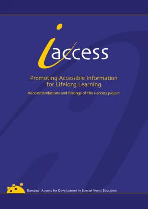 cover for the Promoting Accessible Information for Lifelong Learning report