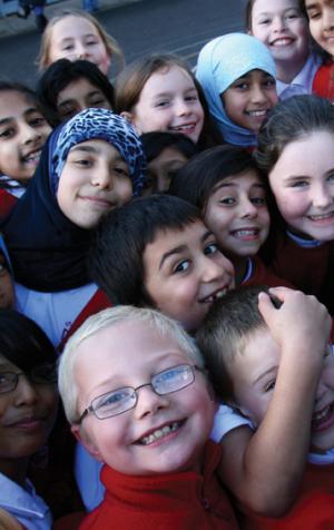 image of childen to represent the Multicultural Diversity and Special Needs Education Key policy messages report